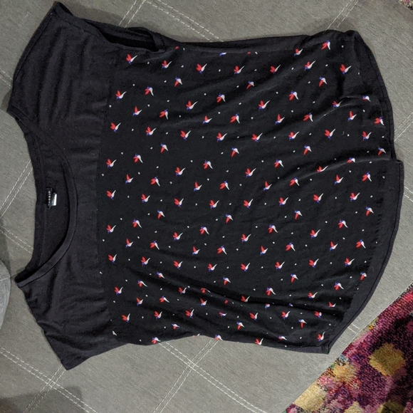 Torrid Bird Print Top - Picture 2 of 5